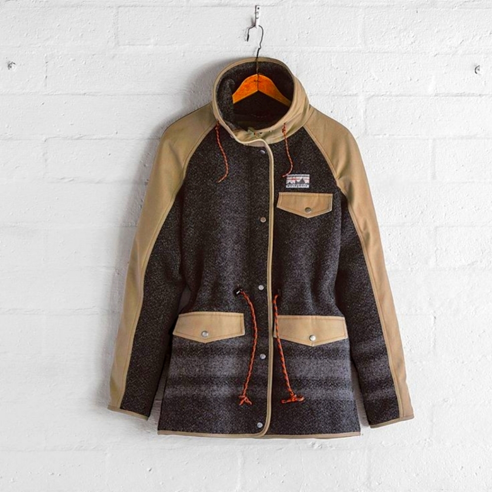 Patagonia reclaimed wool parka